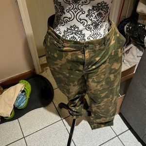 Camouflage size 12 gap straight fit